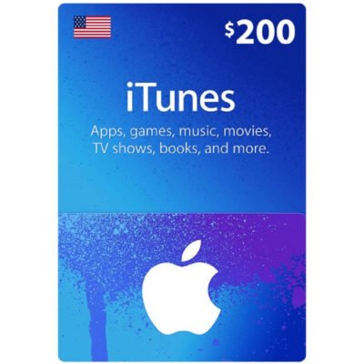 iTunes Gift Card $200 (US) - Email Delivery